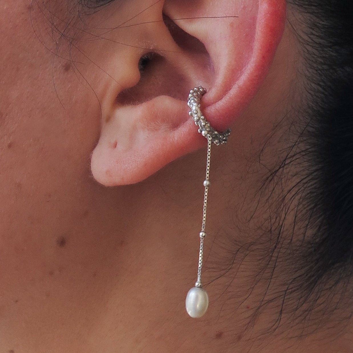 Coral Ear Cuff Edición Limitada