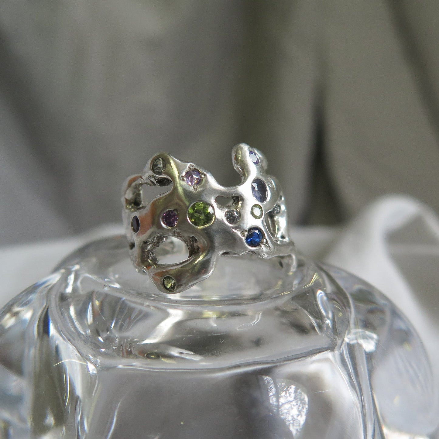 Anillo Melt Piedras