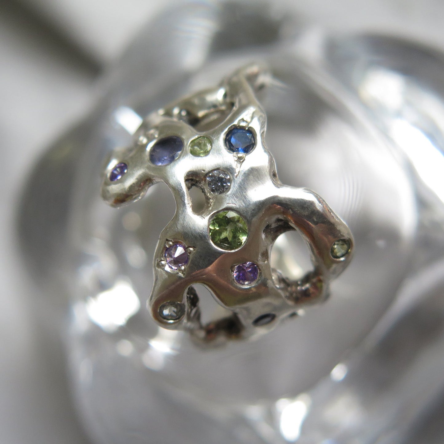 Anillo Melt Piedras