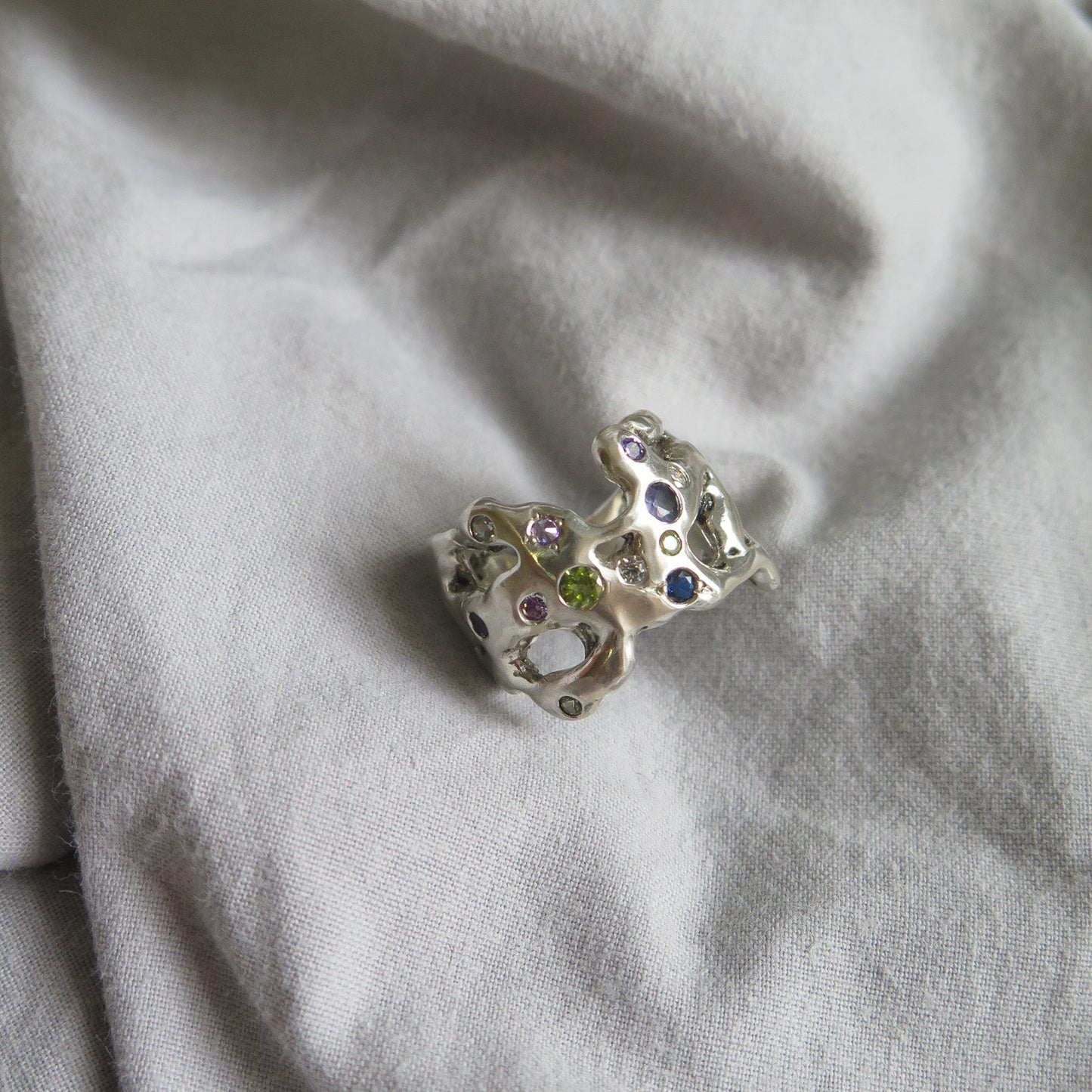 Anillo Melt Piedras