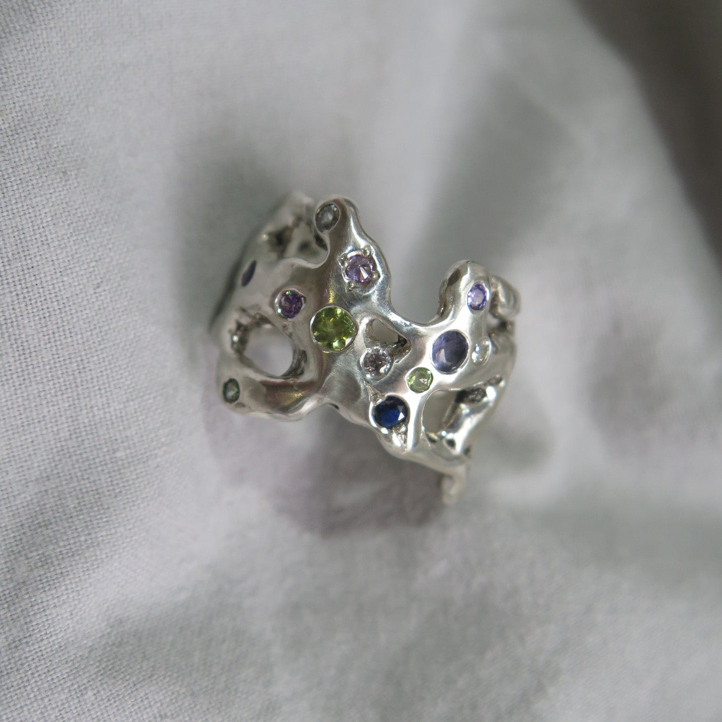 Anillo Melt Piedras