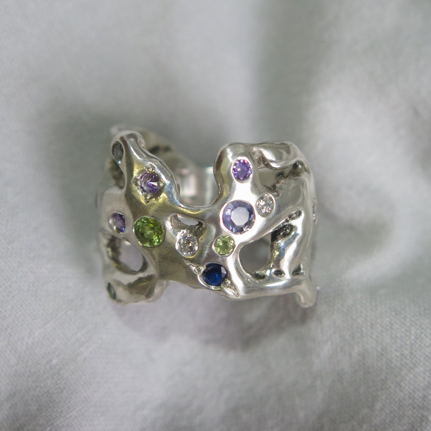 Anillo Melt Piedras