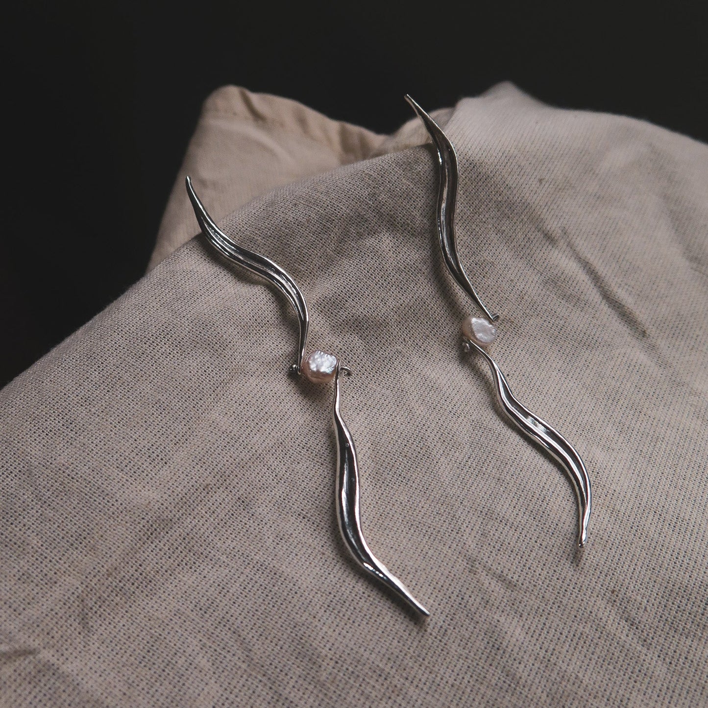 Aros Virma con Perlas