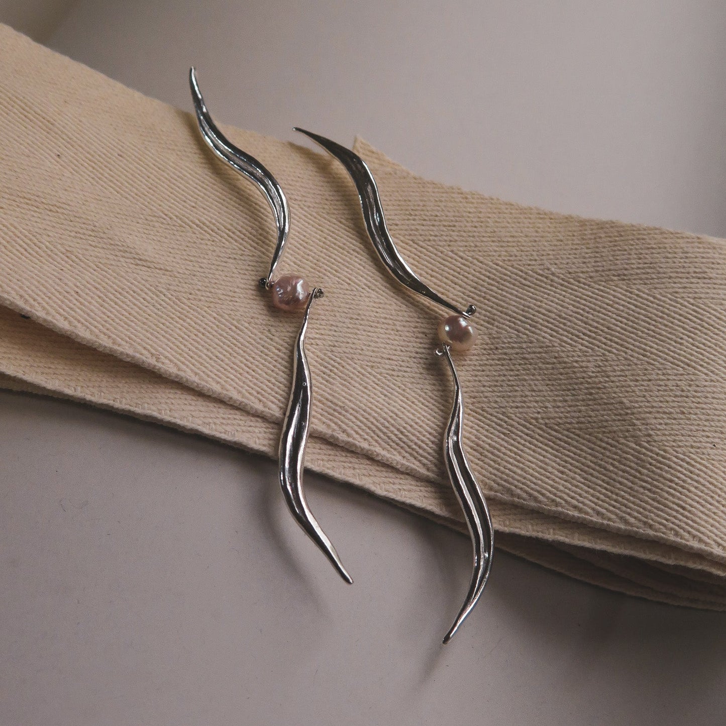 Aros Virma con Perlas